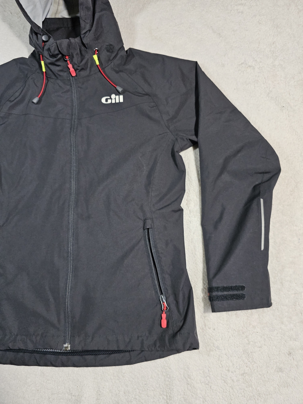 Gill Women's Pilot Jacket Size 4 Black waterproof. - Picture 4 of 12
